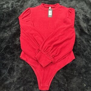 Glam Red Women's Bodysuit
